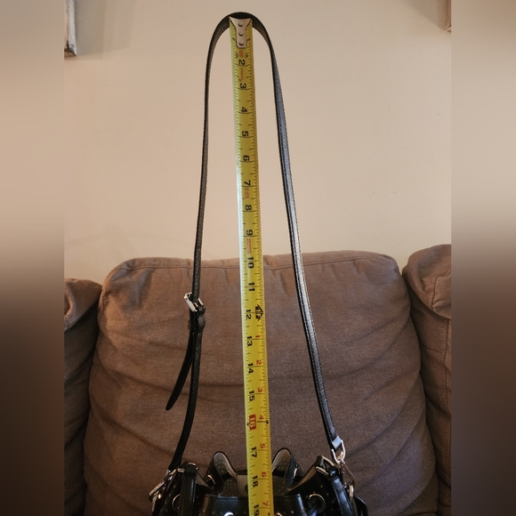 MICHAEL KORS Perforated Leather Bucket Bag - Picture 13 of 15